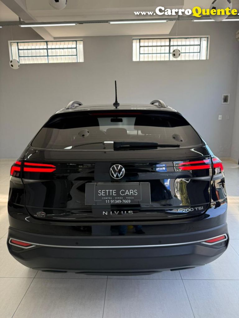 VOLKSWAGEN   NIVUS COMFORTLINE 1.0 200 TSI FLEX AUT.   PRETO 2024 1.0 FLEX - Loja