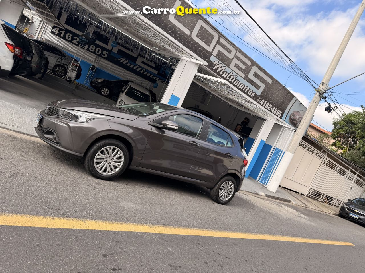 FIAT   ARGO DRIVE 1.0 6V FLEX   CINZA 2025 1.0 FLEX - Loja