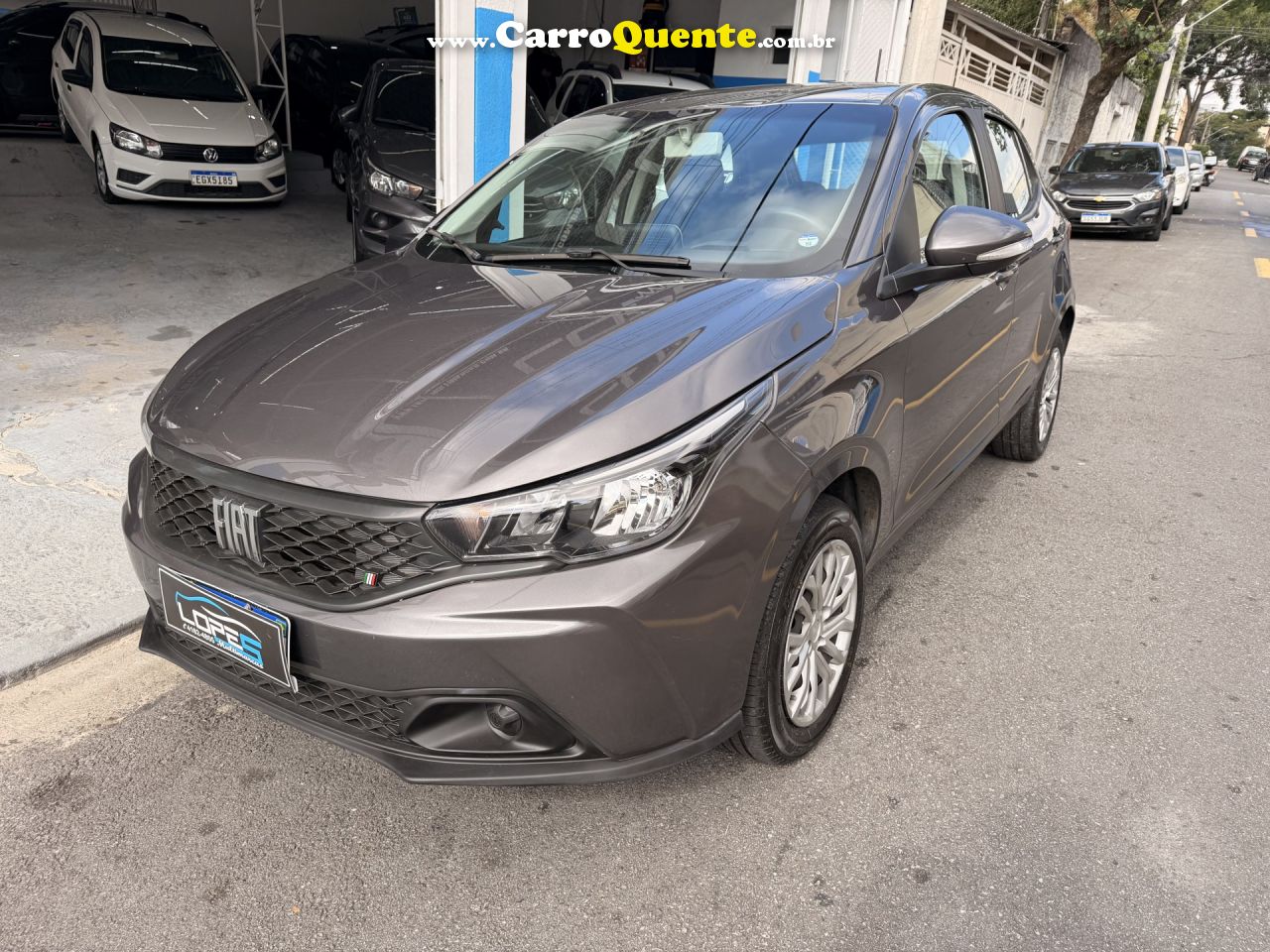 FIAT   ARGO DRIVE 1.0 6V FLEX   CINZA 2025 1.0 FLEX - Loja