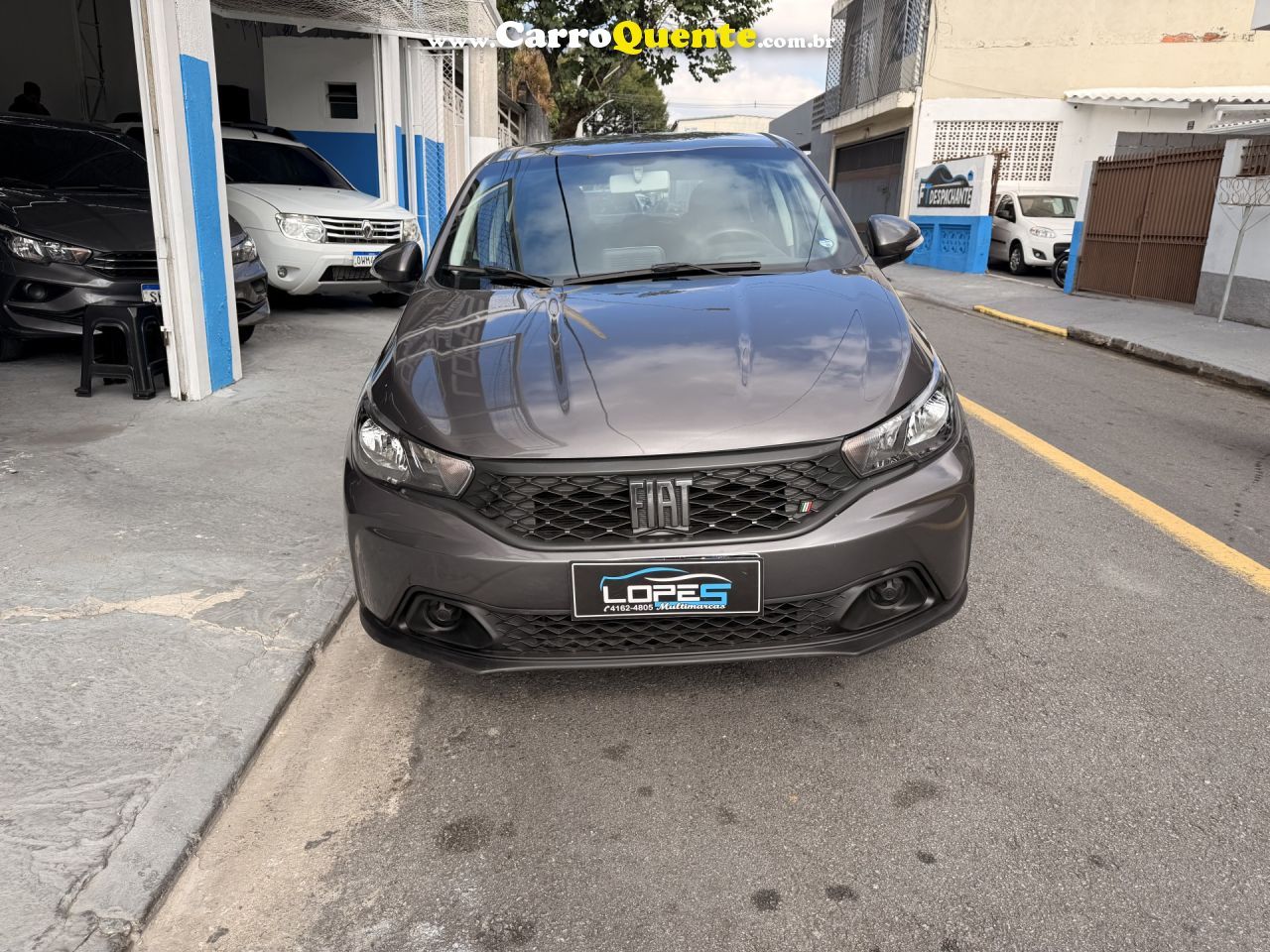 FIAT   ARGO DRIVE 1.0 6V FLEX   CINZA 2025 1.0 FLEX - Loja