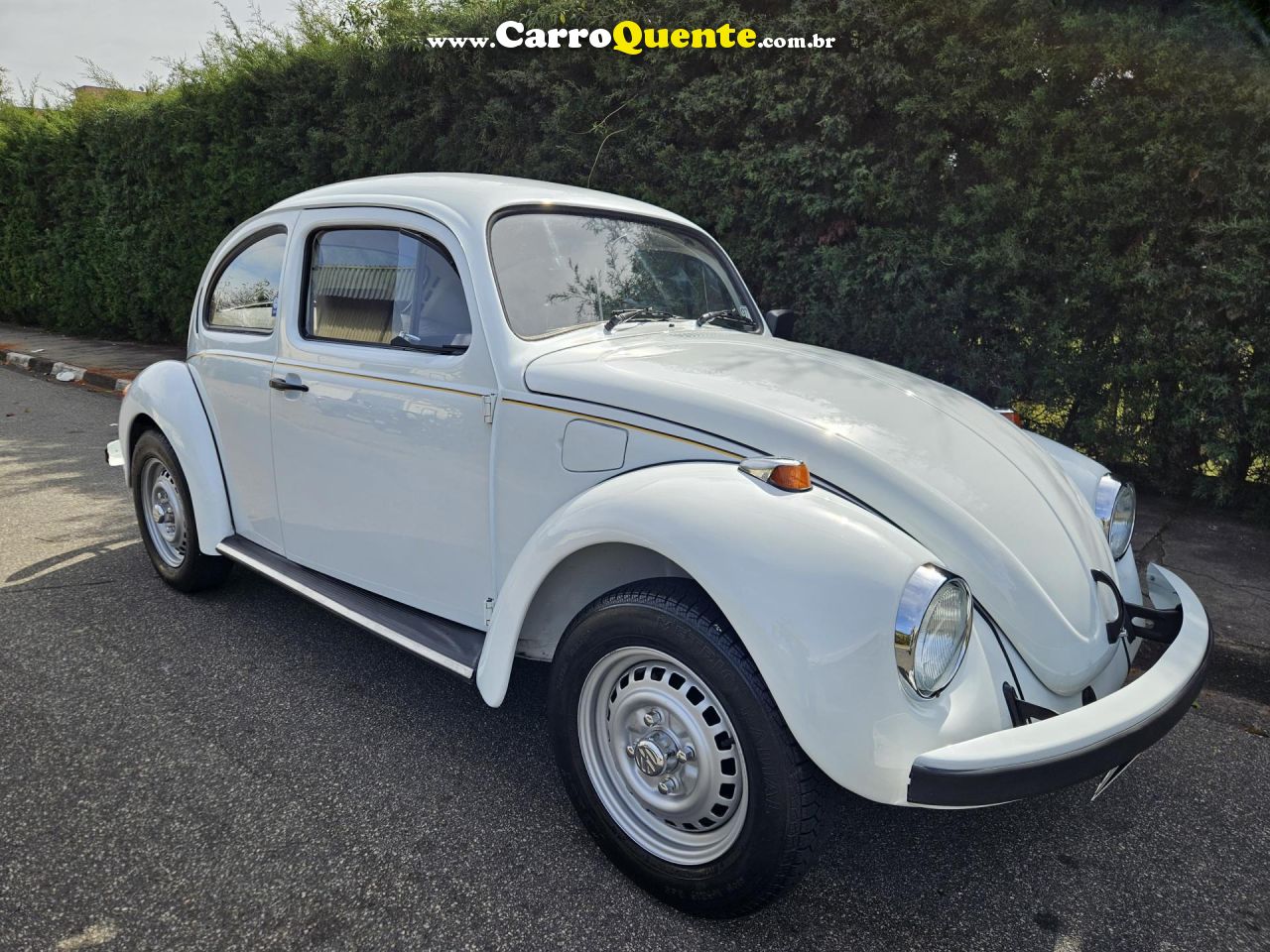 VOLKSWAGEN   FUSCA   BRANCO 1995 1600 GASOLINA - Loja