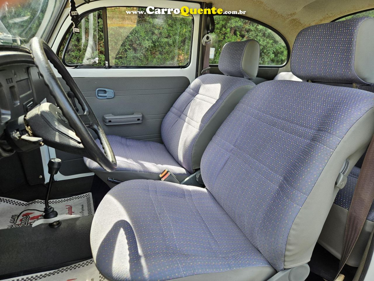 VOLKSWAGEN   FUSCA   BRANCO 1995 1600 GASOLINA - Loja