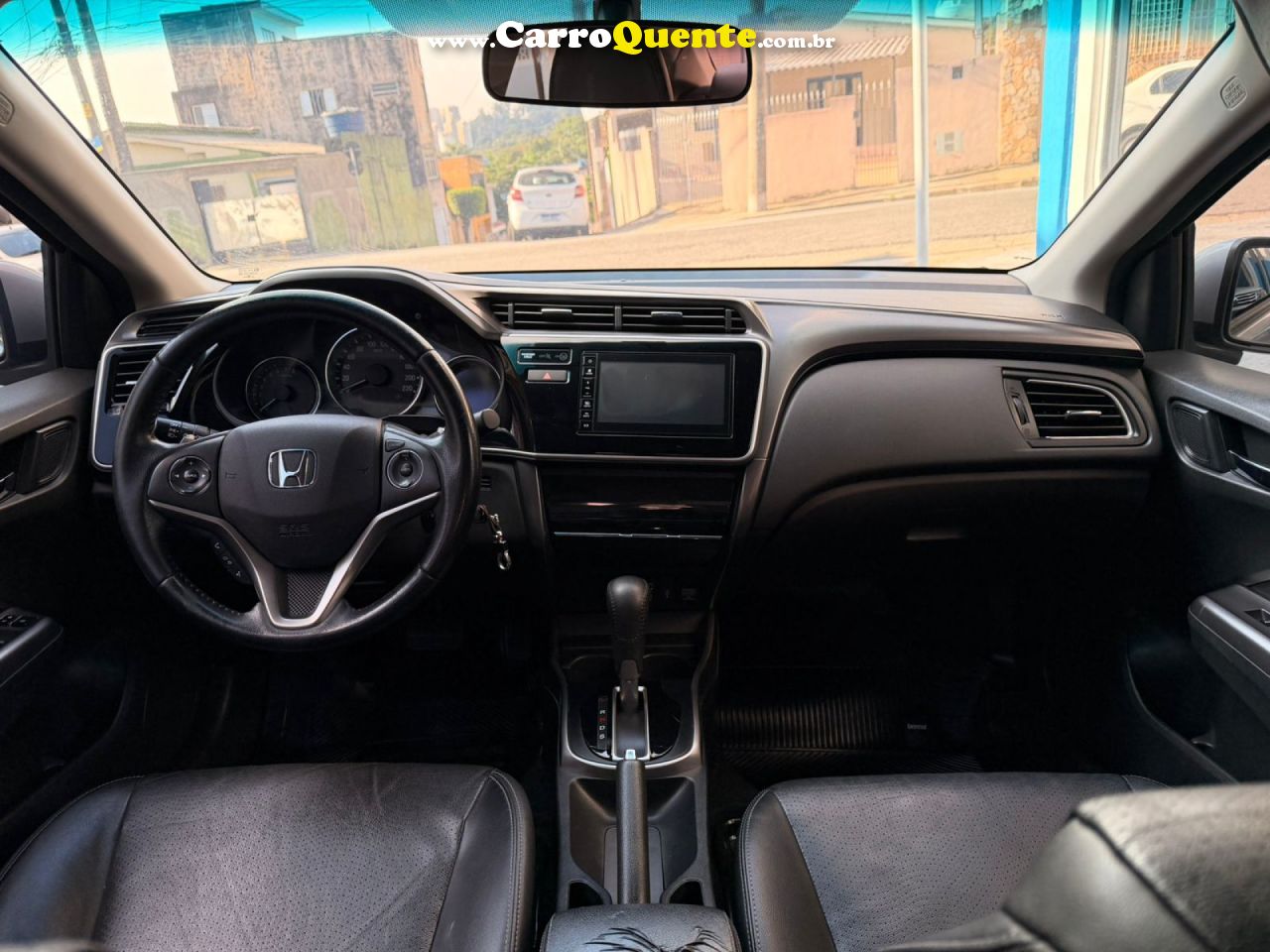HONDA   CITY SEDAN EXL 1.5 FLEX  16V 4P AUT.   PRATA 2018 1.5 FLEX - Loja