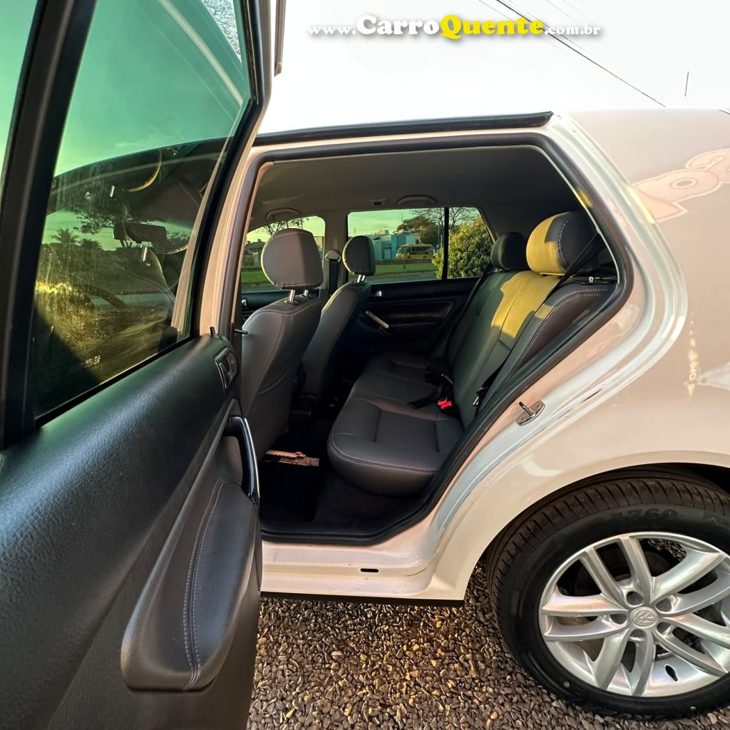 VOLKSWAGEN   GOLF SPORTLINE 1.6 MI TOTAL FLEX 8V 4P   BRANCO 2011 1.6 FLEX - Loja