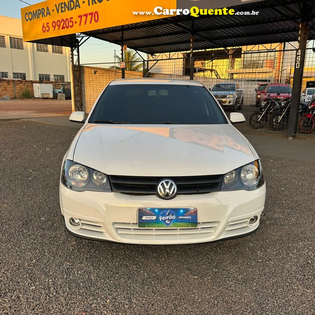 VOLKSWAGEN   GOLF SPORTLINE 1.6 MI TOTAL FLEX 8V 4P   BRANCO 2011 1.6 FLEX - Loja