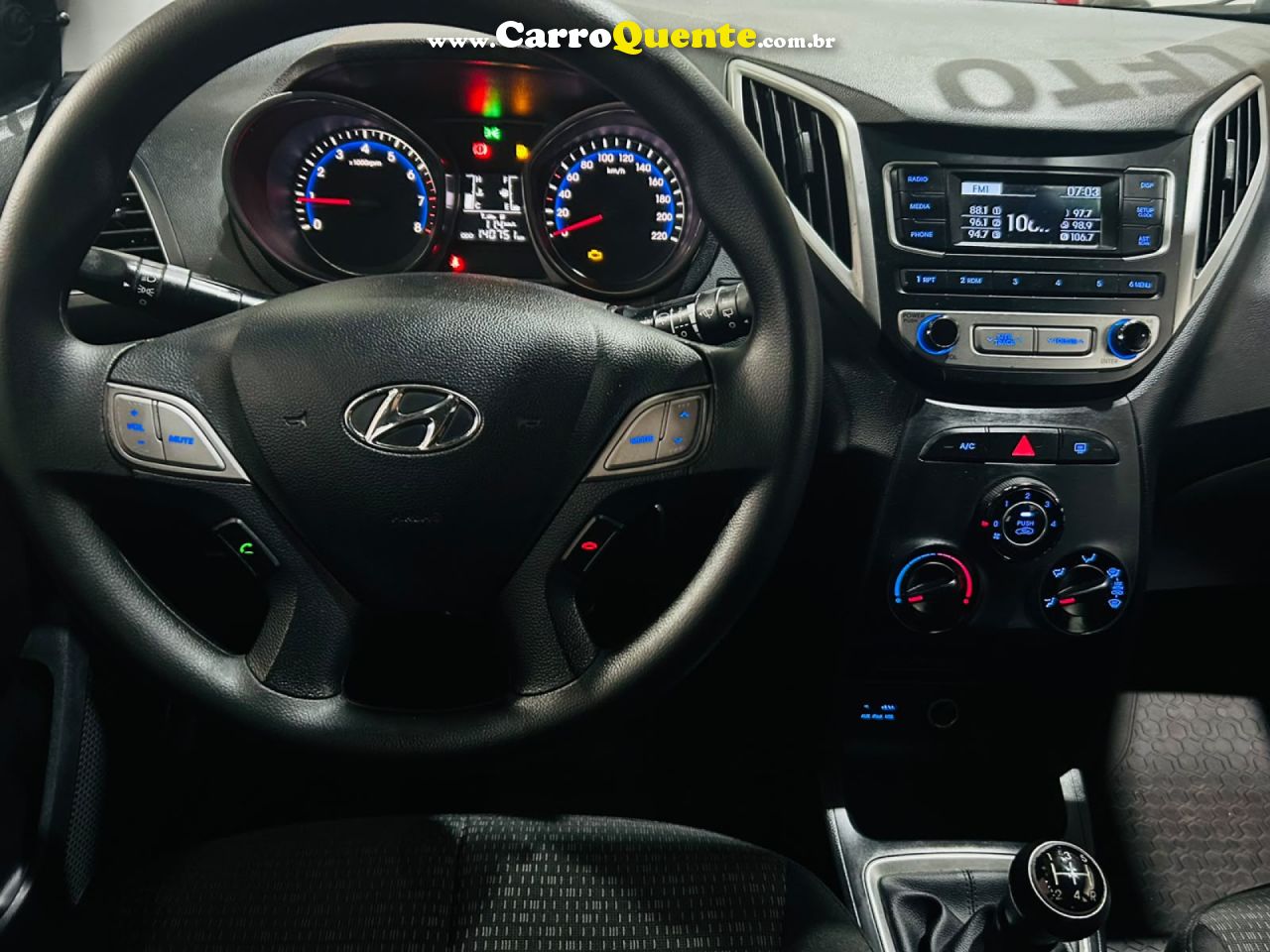 HYUNDAI   HB20 COMF.C.PLUSC.STYLE 1.0 FLEX 12V   PRETO 2016 1.0 FLEX - Loja