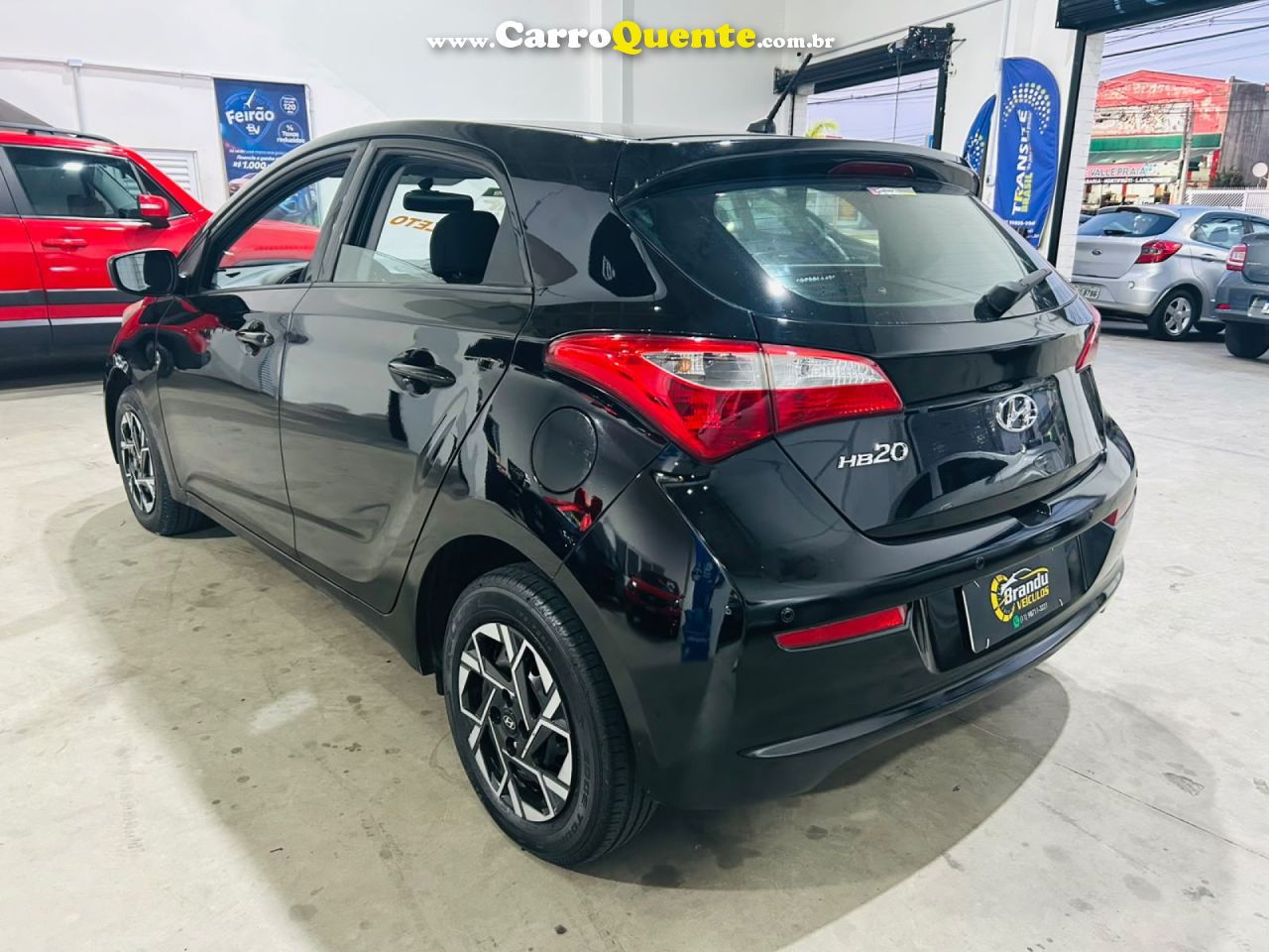 HYUNDAI   HB20 COMF.C.PLUSC.STYLE 1.0 FLEX 12V   PRETO 2016 1.0 FLEX - Loja