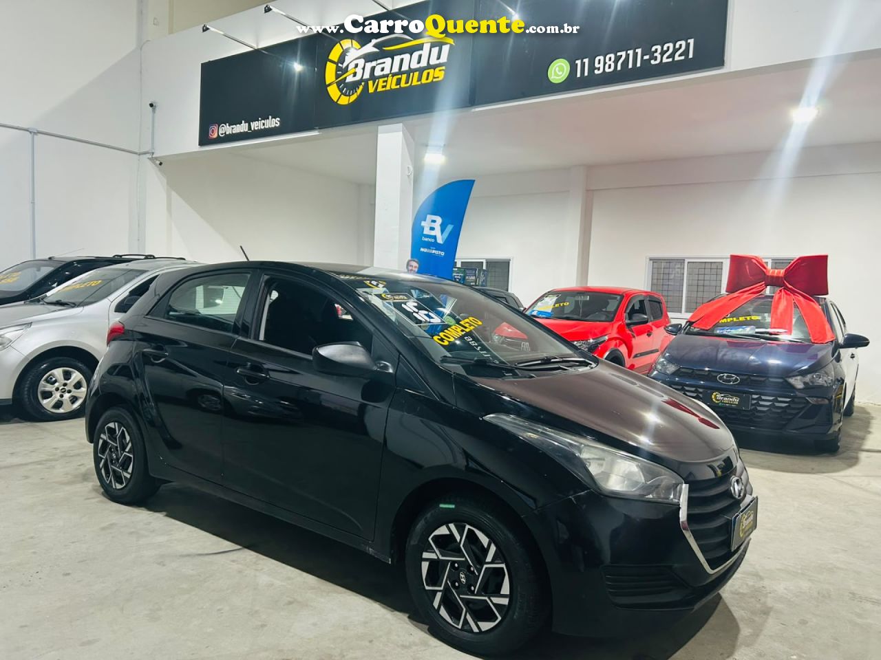HYUNDAI   HB20 COMF.C.PLUSC.STYLE 1.0 FLEX 12V   PRETO 2016 1.0 FLEX - Loja