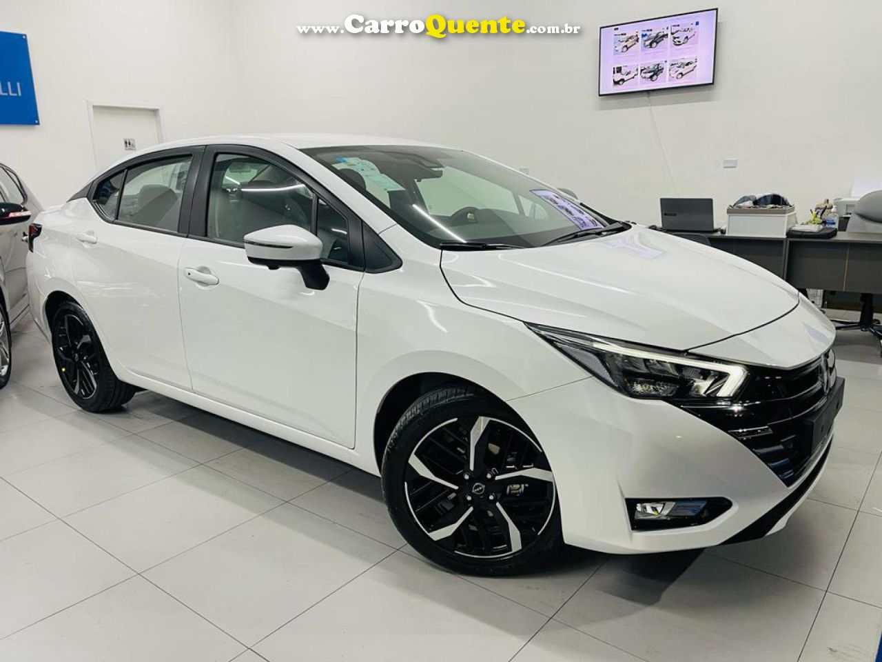 NISSAN   VERSA EXCLUSIVE 1.6 16V FLEX AUT.   BRANCO 2026 1.6 FLEX - Loja