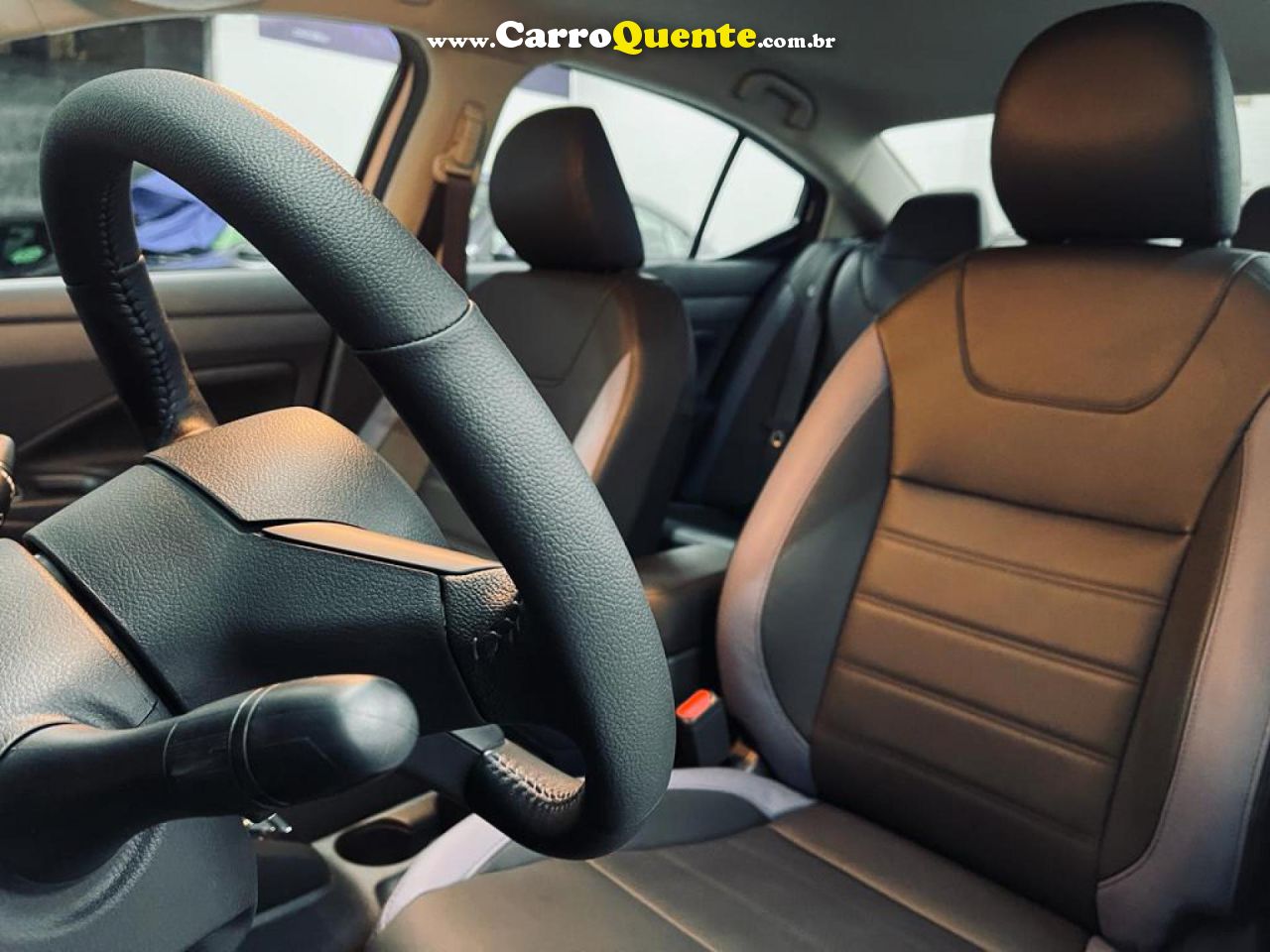 NISSAN   VERSA EXCLUSIVE 1.6 16V FLEX AUT.   BRANCO 2026 1.6 FLEX - Loja