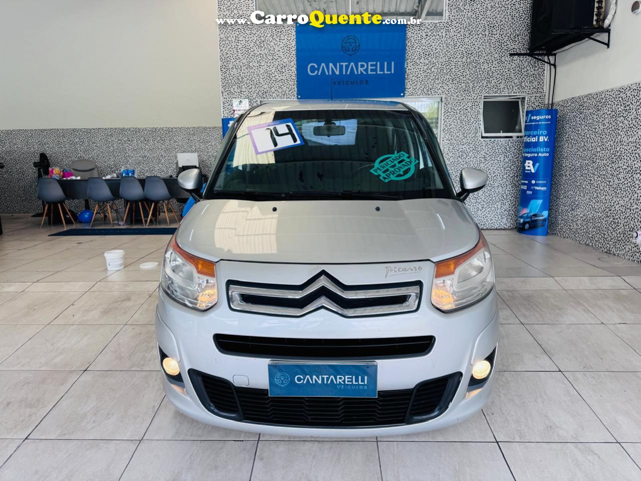 CITROËN   C3 PICASSO GLX 1.5 FLEX 8V 5P MEC.   PRATA 2014 1.5 FLEX - Loja