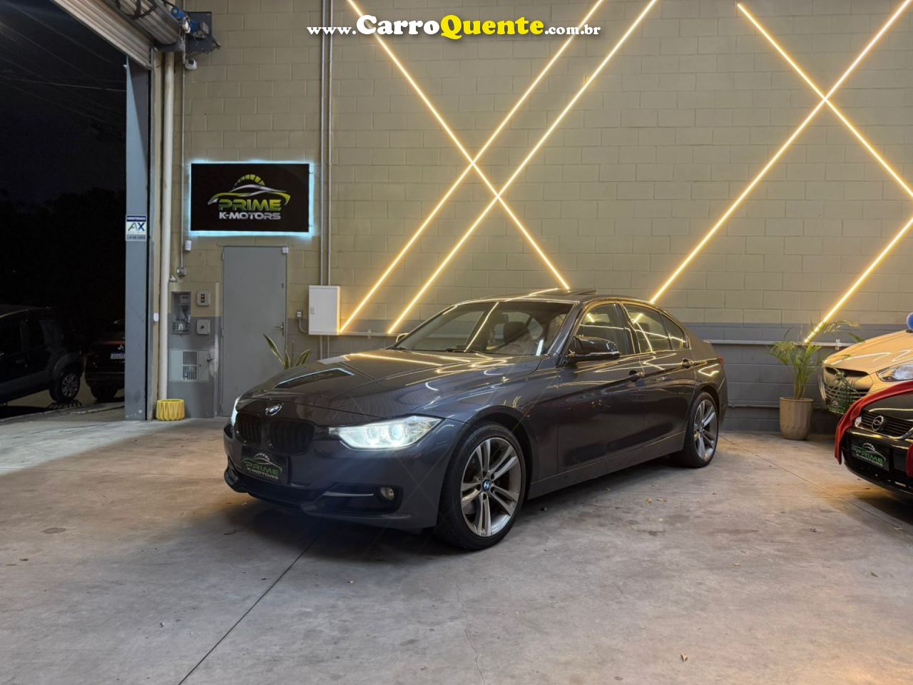 BMW   328IA SPORT 2.0 16V2.0 16V FLEX 4P   CINZA 2015 2.0 FLEX - Loja