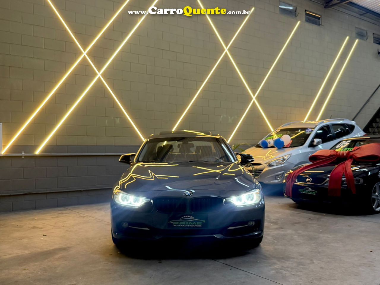 BMW   328IA SPORT 2.0 16V2.0 16V FLEX 4P   CINZA 2015 2.0 FLEX - Loja