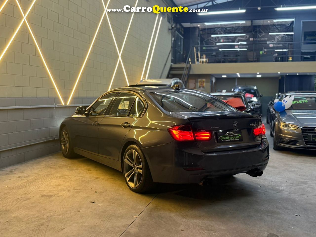 BMW   328IA SPORT 2.0 16V2.0 16V FLEX 4P   CINZA 2015 2.0 FLEX - Loja