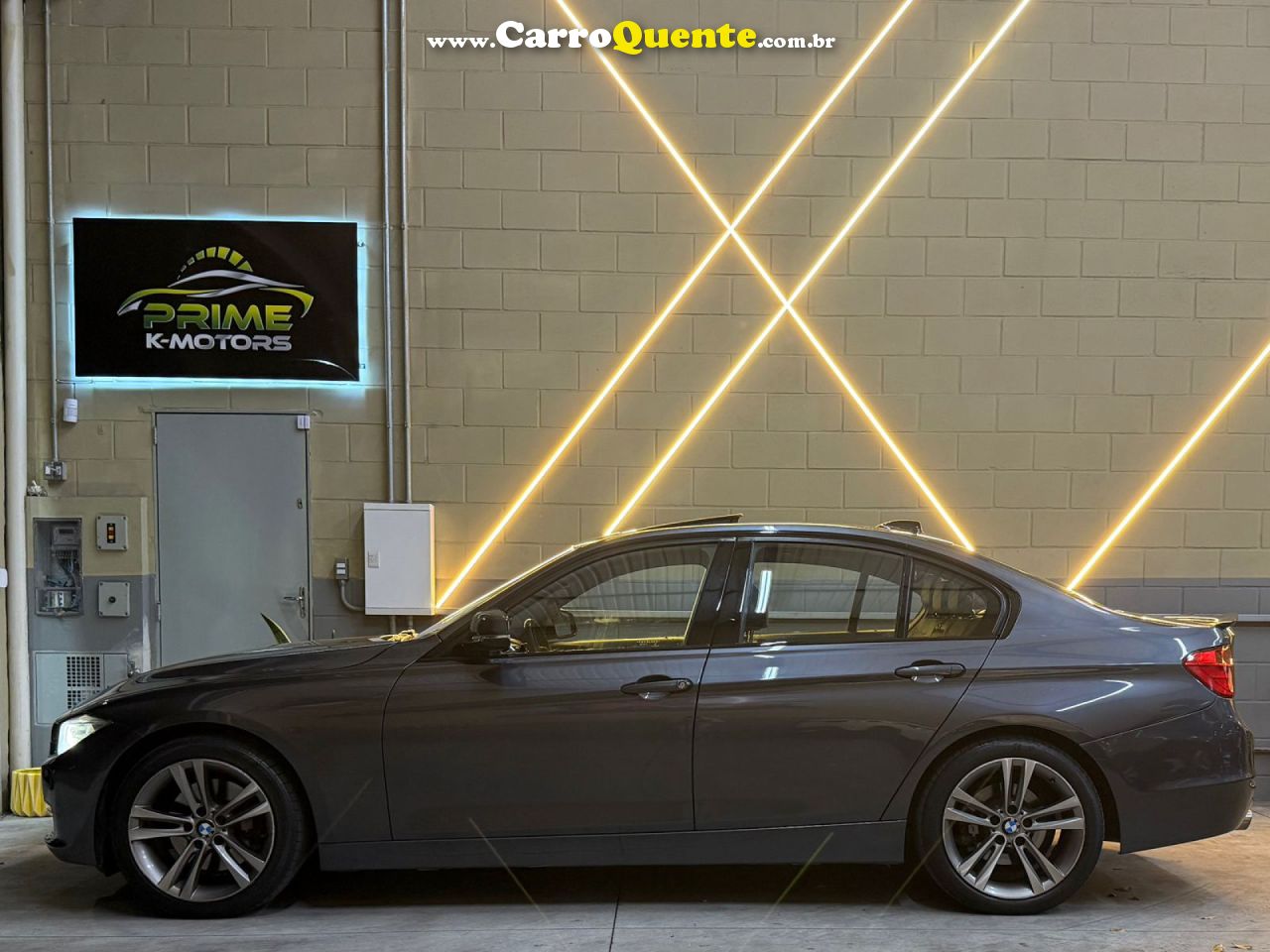 BMW   328IA SPORT 2.0 16V2.0 16V FLEX 4P   CINZA 2015 2.0 FLEX - Loja