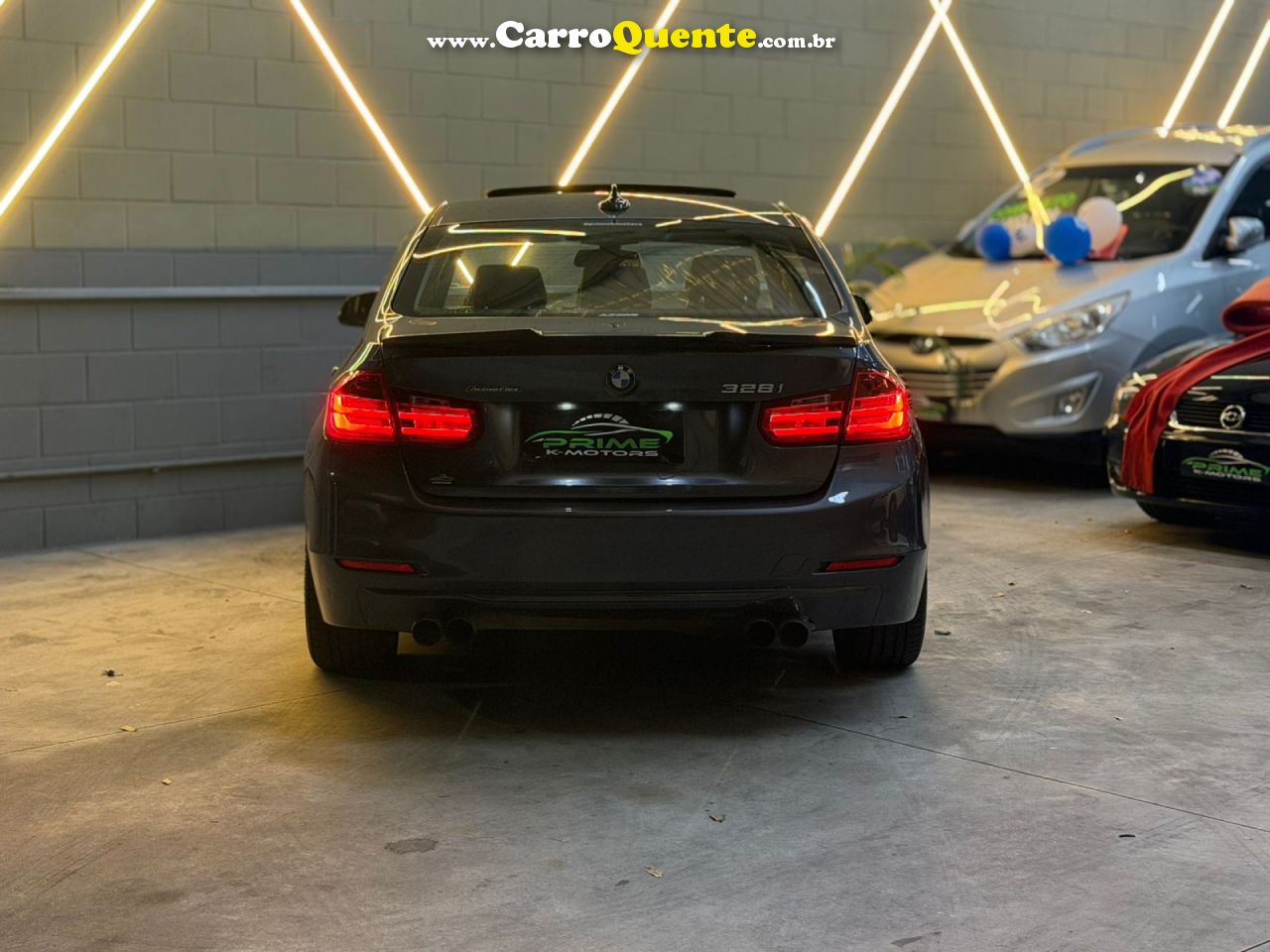 BMW   328IA SPORT 2.0 16V2.0 16V FLEX 4P   CINZA 2015 2.0 FLEX - Loja