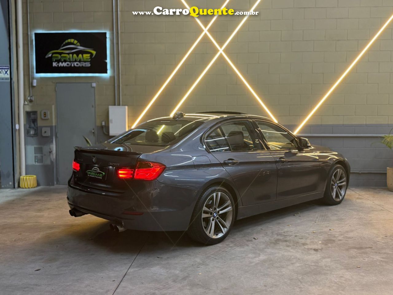 BMW   328IA SPORT 2.0 16V2.0 16V FLEX 4P   CINZA 2015 2.0 FLEX - Loja