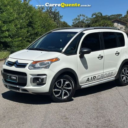 CITROËN   AIRCROSS GLX 1.6 FLEX 16V 5P AUT.   BRANCO 2013 1.6 FLEX