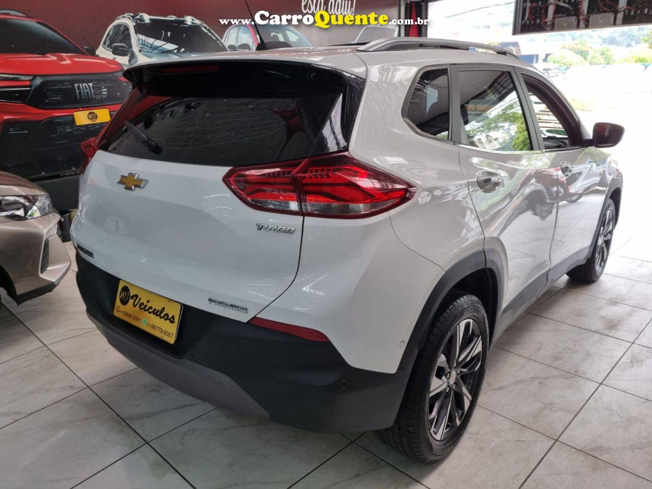 CHEVROLET   TRACKER PREMIER 1.2 TURBO 12V FLEX AUT.   BRANCO 2023 1.2 FLEX - Loja