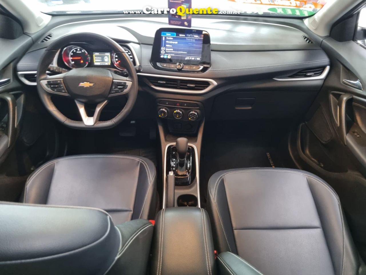 CHEVROLET   TRACKER PREMIER 1.2 TURBO 12V FLEX AUT.   BRANCO 2023 1.2 FLEX - Loja