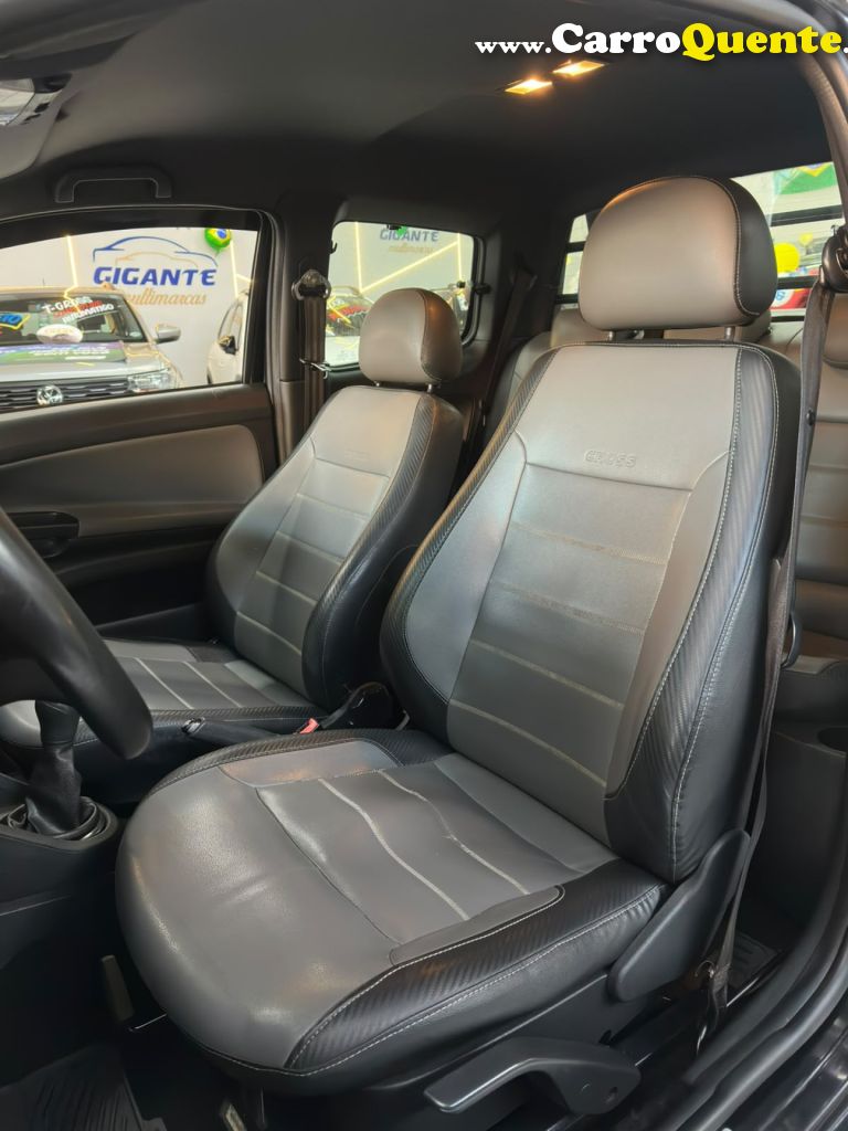 VOLKSWAGEN   SAVEIRO CROSS 1.6 T.FLEX 16V CD   PRETO 2017 1.6 FLEX - Loja