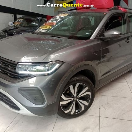 VOLKSWAGEN   T-CROSS 1.0 TSI FLEX 12V 5P AUT.   CINZA 2025 1.0 FLEX