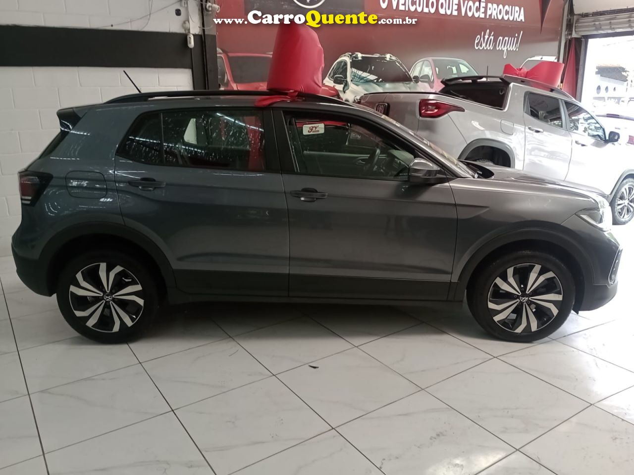 VOLKSWAGEN   T-CROSS 1.0 TSI FLEX 12V 5P AUT.   CINZA 2025 1.0 FLEX - Loja