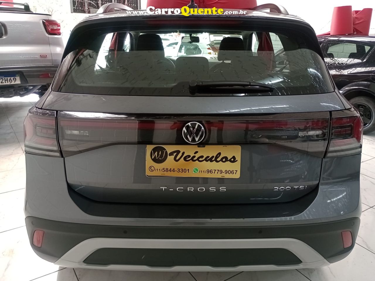 VOLKSWAGEN   T-CROSS 1.0 TSI FLEX 12V 5P AUT.   CINZA 2025 1.0 FLEX - Loja