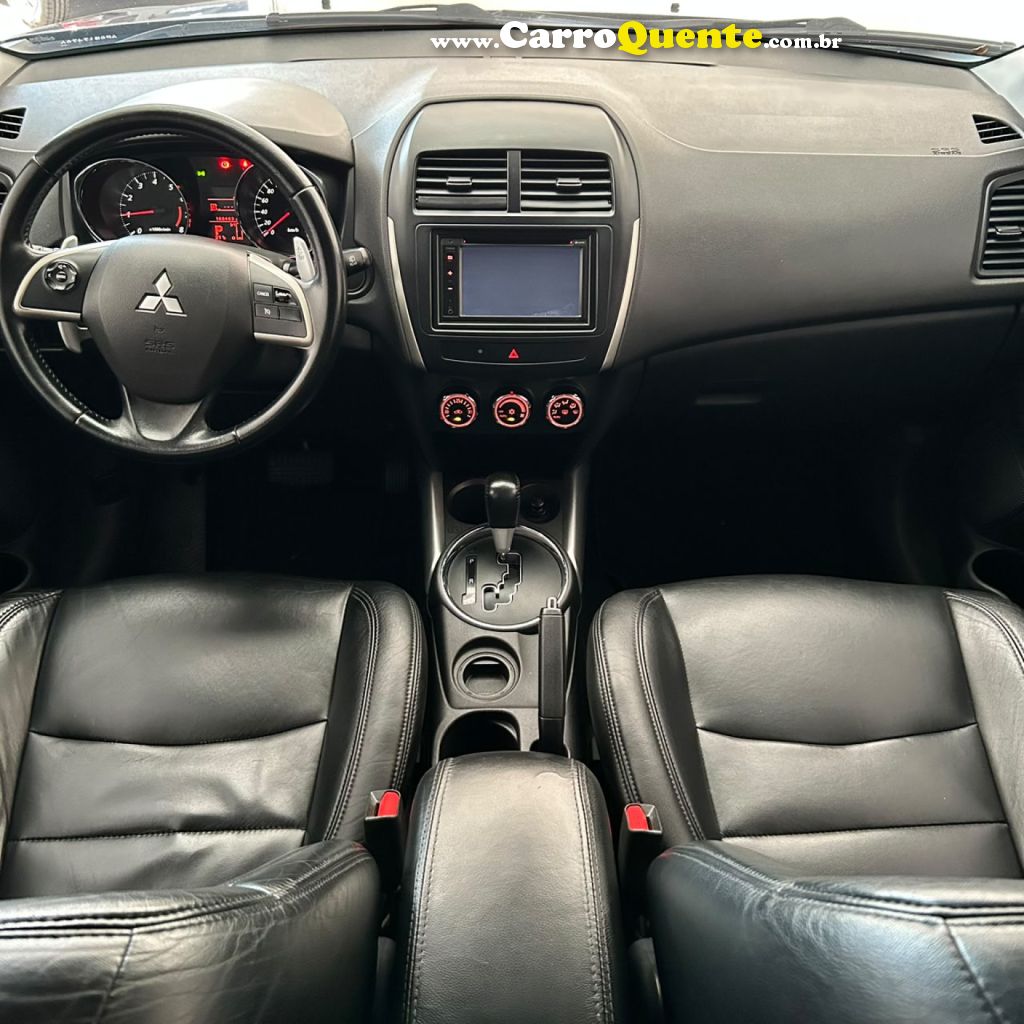 MITSUBISHI   ASX 2.0 16V 160CV AUT.   PRETO 2015 2.0 GASOLINA - Loja