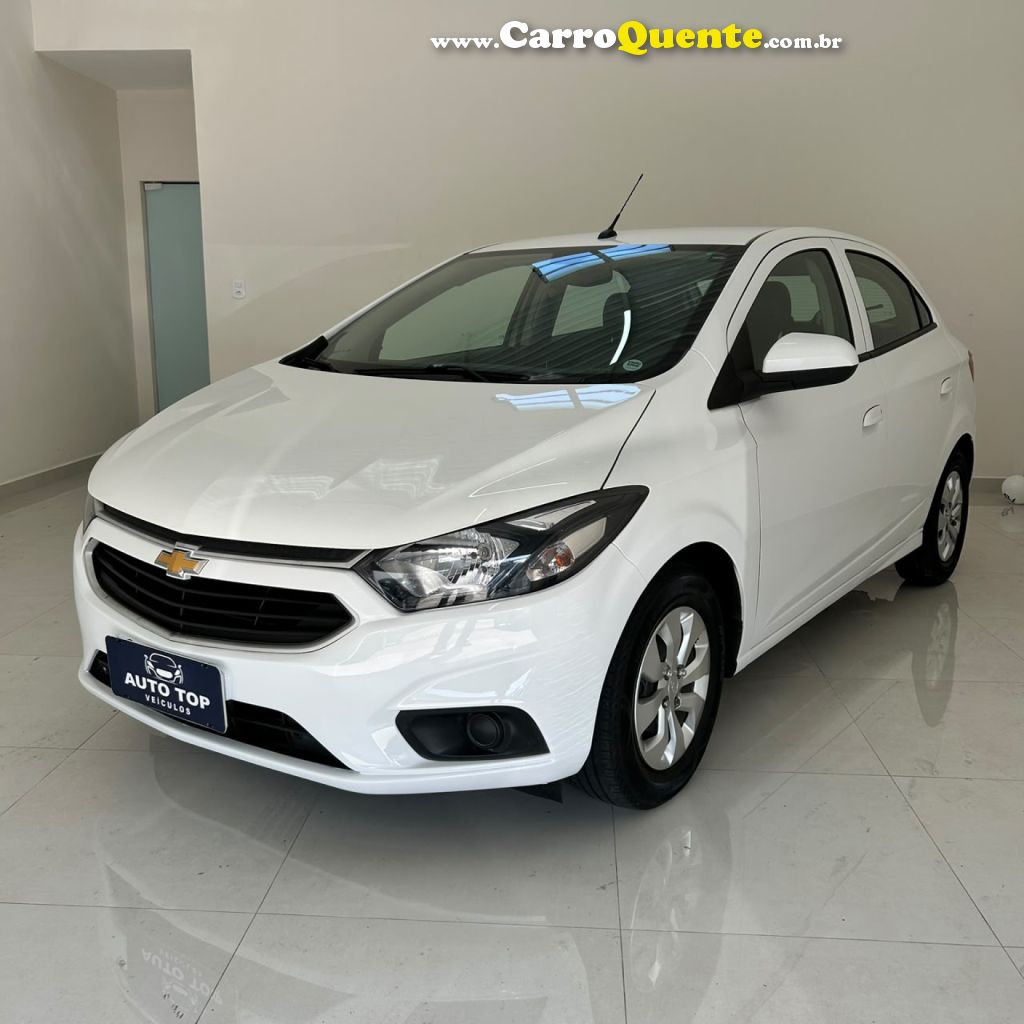 CHEVROLET   ONIX HATCH LT 1.0 8V FLEXPOWER 5P MEC.   BRANCO 2019 1.0 FLEX - Loja