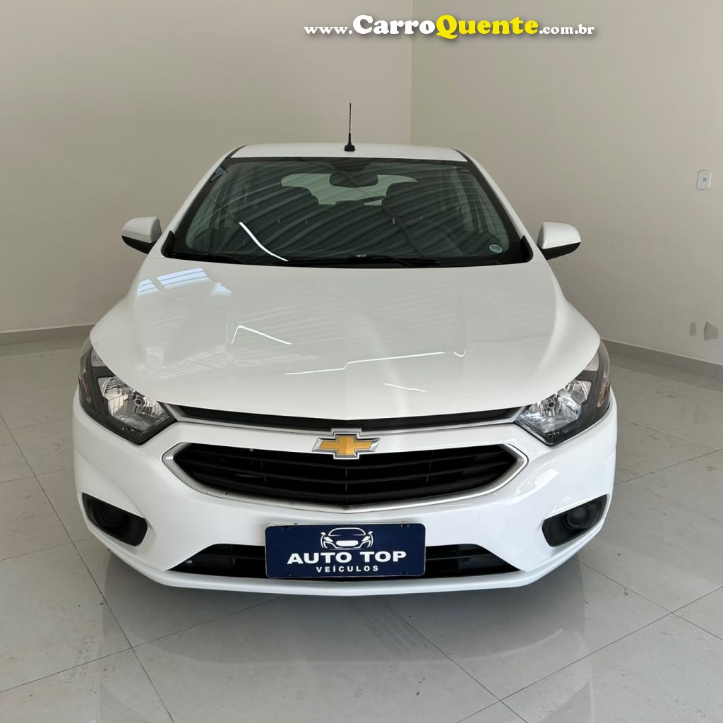 CHEVROLET   ONIX HATCH LT 1.0 8V FLEXPOWER 5P MEC.   BRANCO 2019 1.0 FLEX - Loja