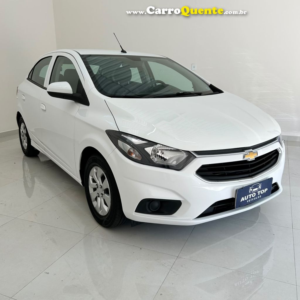CHEVROLET   ONIX HATCH LT 1.0 8V FLEXPOWER 5P MEC.   BRANCO 2019 1.0 FLEX - Loja