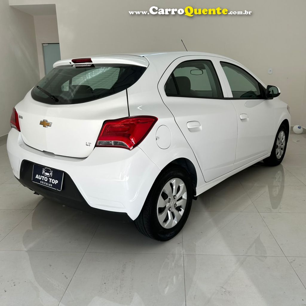 CHEVROLET   ONIX HATCH LT 1.0 8V FLEXPOWER 5P MEC.   BRANCO 2019 1.0 FLEX - Loja