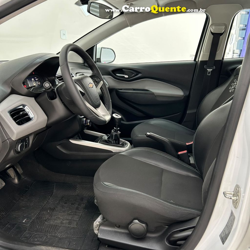 CHEVROLET   ONIX HATCH LT 1.0 8V FLEXPOWER 5P MEC.   BRANCO 2019 1.0 FLEX - Loja