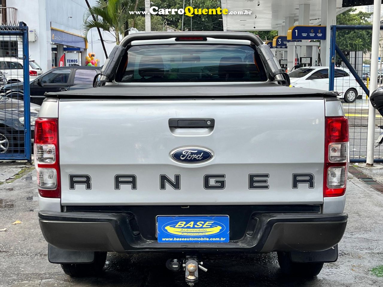 FORD   RANGER XLS 2.5 16V 4X2 CS FLEX   PRATA 2015 2.5 FLEX E GÁS NATURAL - Loja