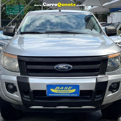 FORD   RANGER XLS 2.5 16V 4X2 CS FLEX   PRATA 2015 2.5 FLEX E GÁS NATURAL