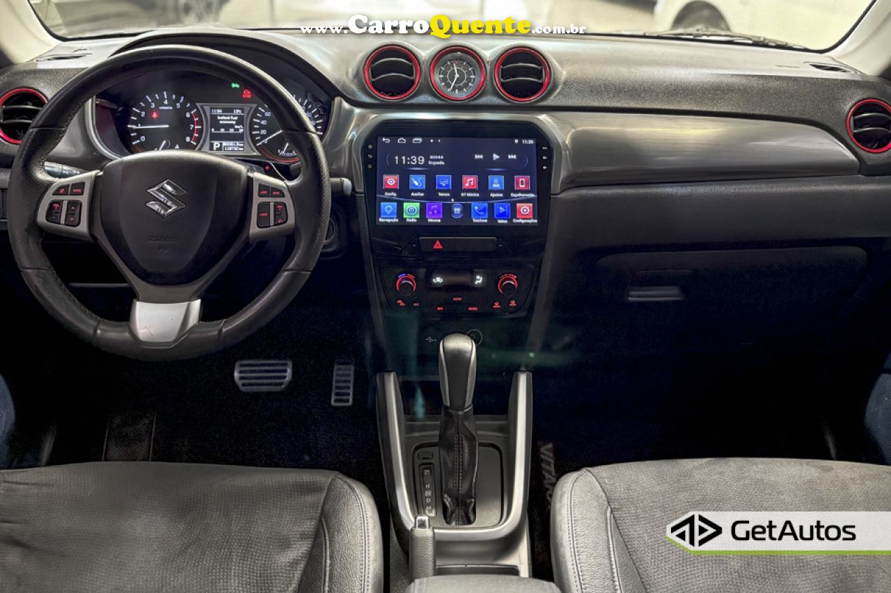 SUZUKI   VITARA 4SPORT 1.4 TB 16V AUT.   PRATA 2018 1.4 GASOLINA - Loja