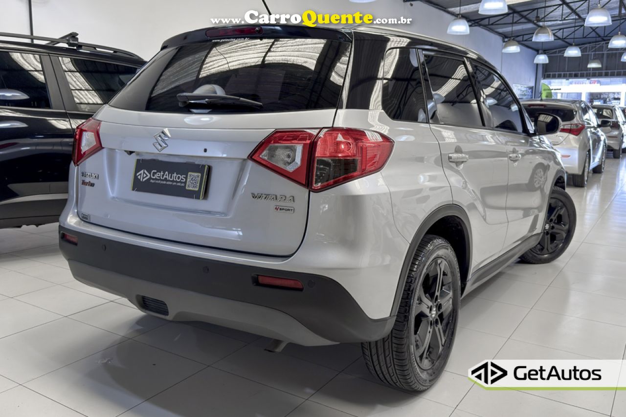 SUZUKI   VITARA 4SPORT 1.4 TB 16V AUT.   PRATA 2018 1.4 GASOLINA - Loja