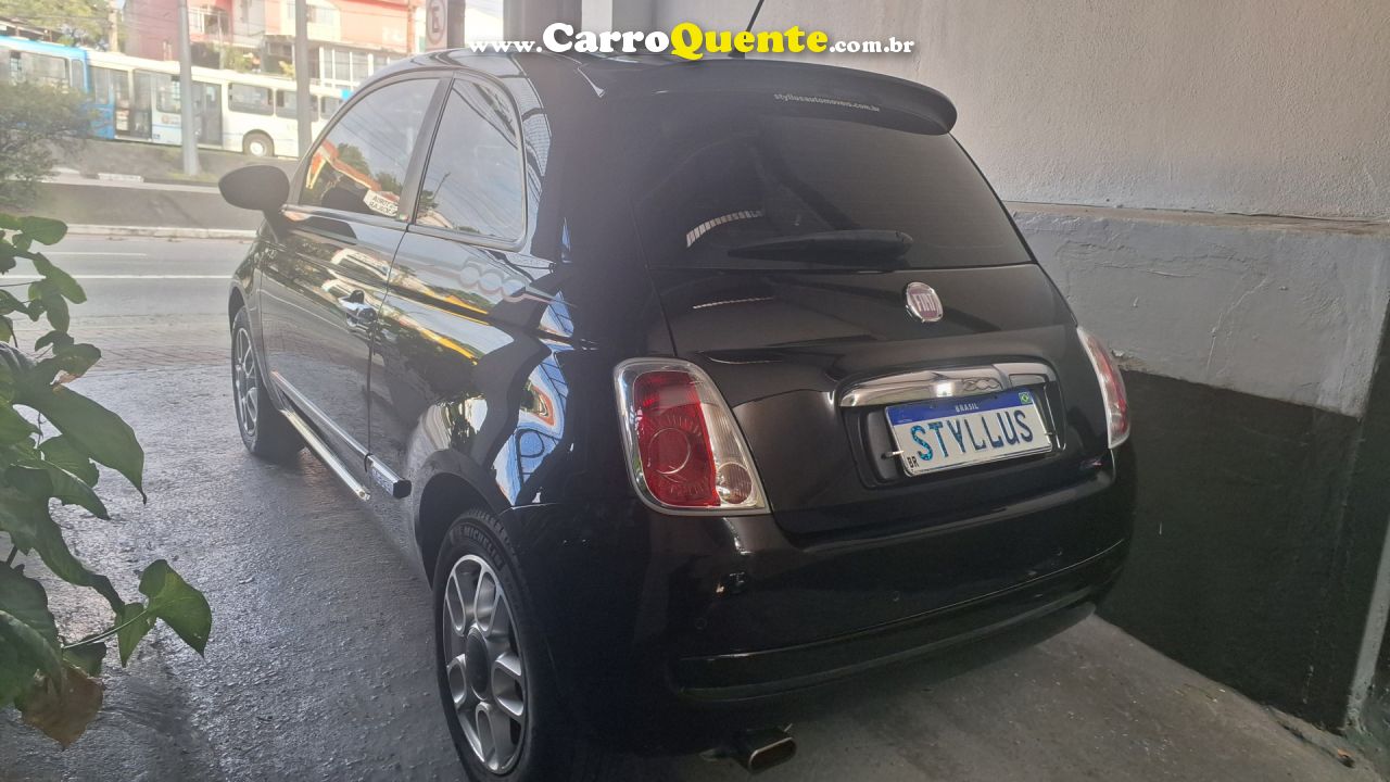 FIAT   500 SPORT 1.4 16V 100CV MEC.   PRETO 2010 1.4 FLEX - Loja