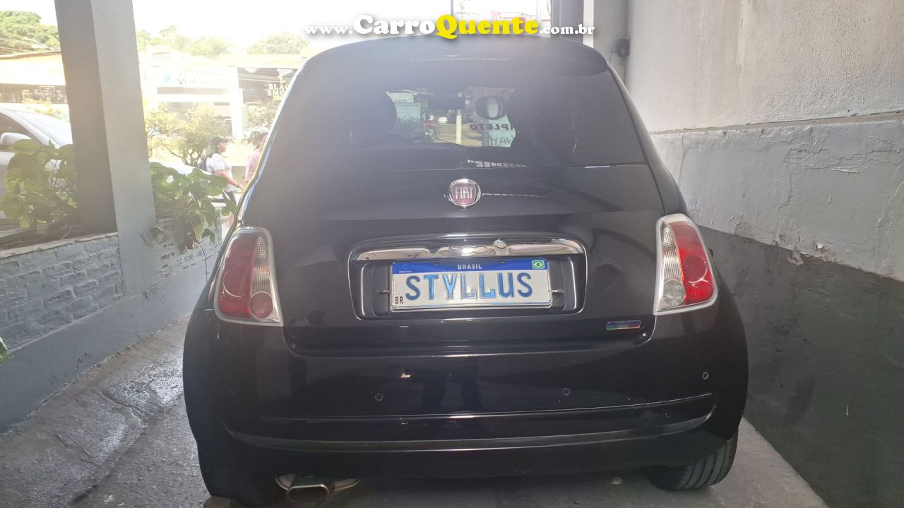 FIAT   500 SPORT 1.4 16V 100CV MEC.   PRETO 2010 1.4 FLEX - Loja
