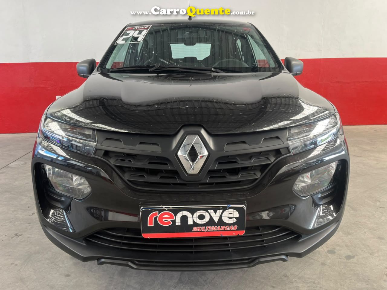 RENAULT   KWID ZEN 1.0 FLEX 12V 5P MEC.   PRETO 2024 1.0 FLEX - Loja
