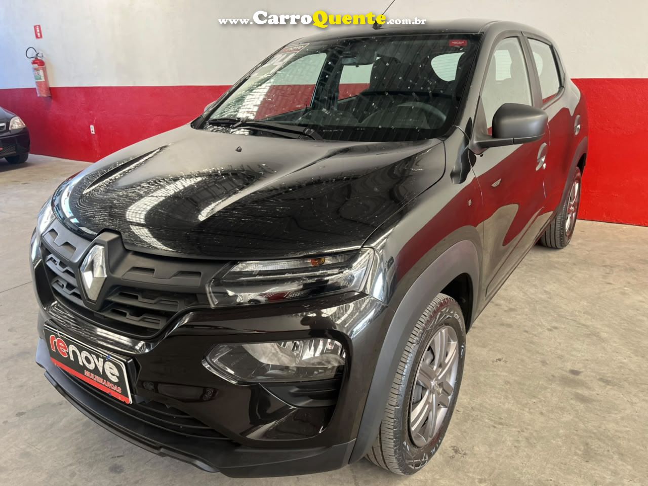 RENAULT   KWID ZEN 1.0 FLEX 12V 5P MEC.   PRETO 2024 1.0 FLEX - Loja