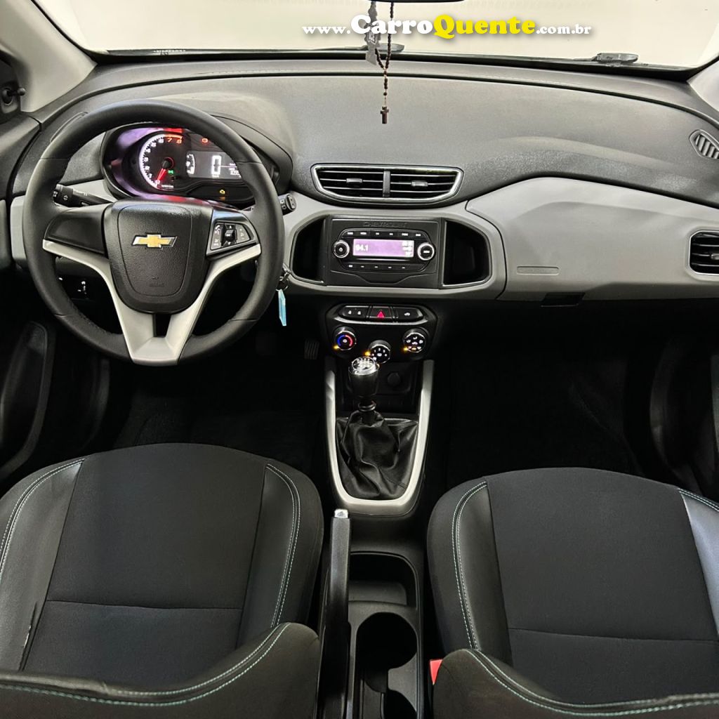 CHEVROLET   ONIX HATCH LT 1.0 8V FLEXPOWER 5P MEC.   PRATA 2019 1.0 FLEX - Loja