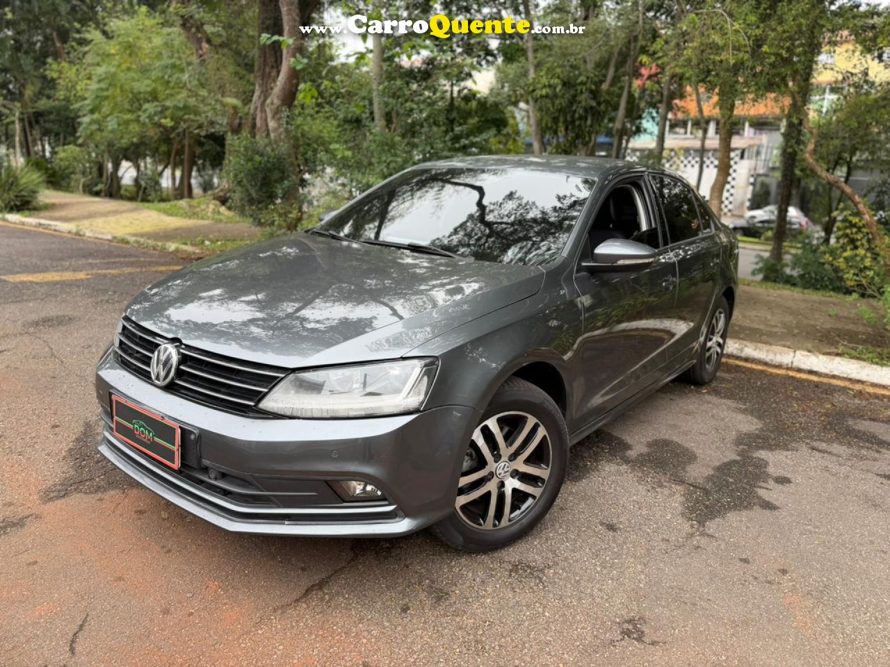 VOLKSWAGEN   JETTA COMFORTLINE 1.4 TSI 16V 4P AUT.   CINZA 2018 1.4 GASOLINA - Loja