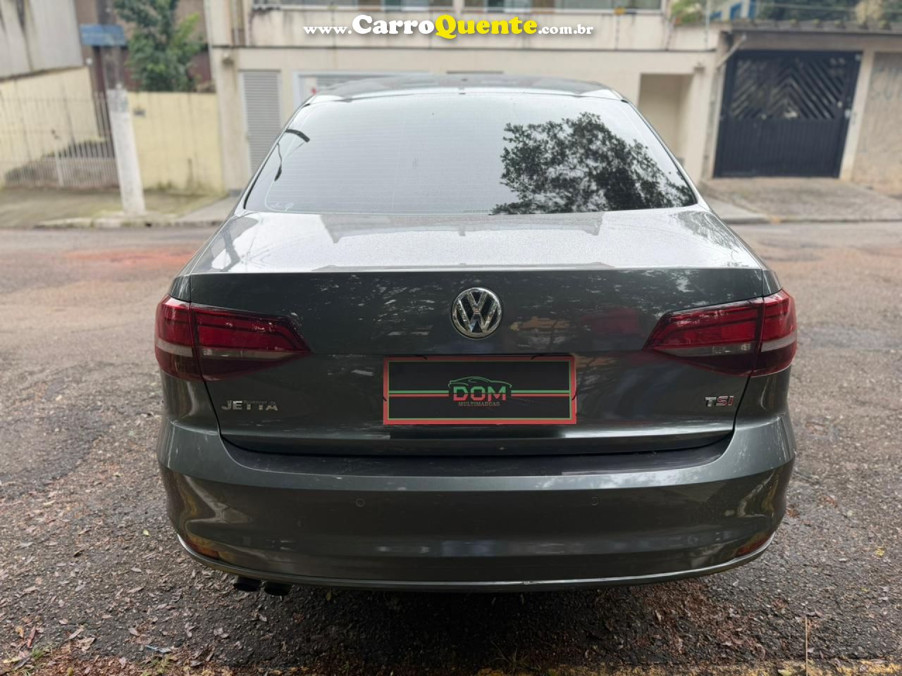 VOLKSWAGEN   JETTA COMFORTLINE 1.4 TSI 16V 4P AUT.   CINZA 2018 1.4 GASOLINA - Loja