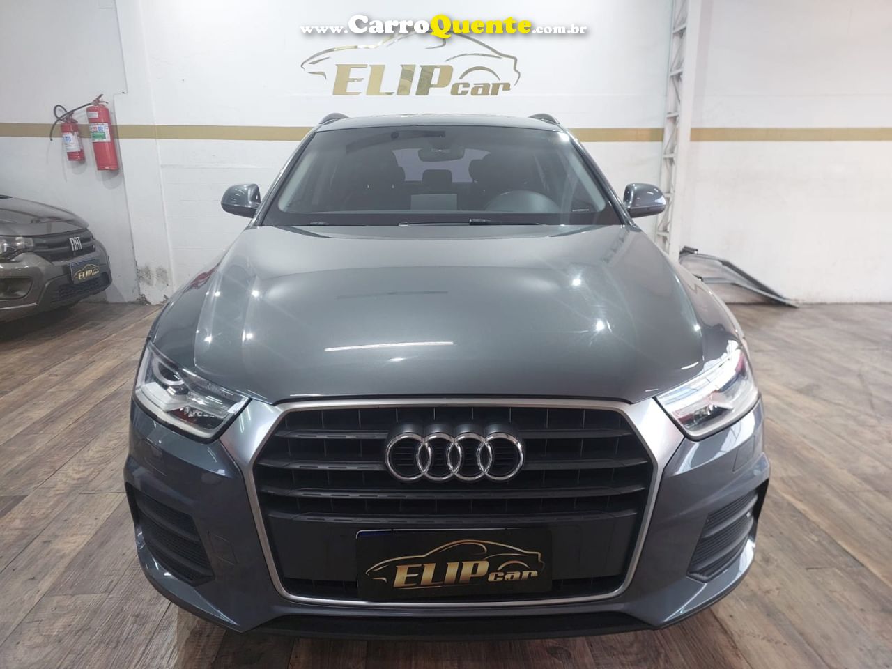 AUDI   Q3 1.4 TFSITFSI FLEX S-TRONIC 5P   CINZA 2017 1.4 GASOLINA - Loja