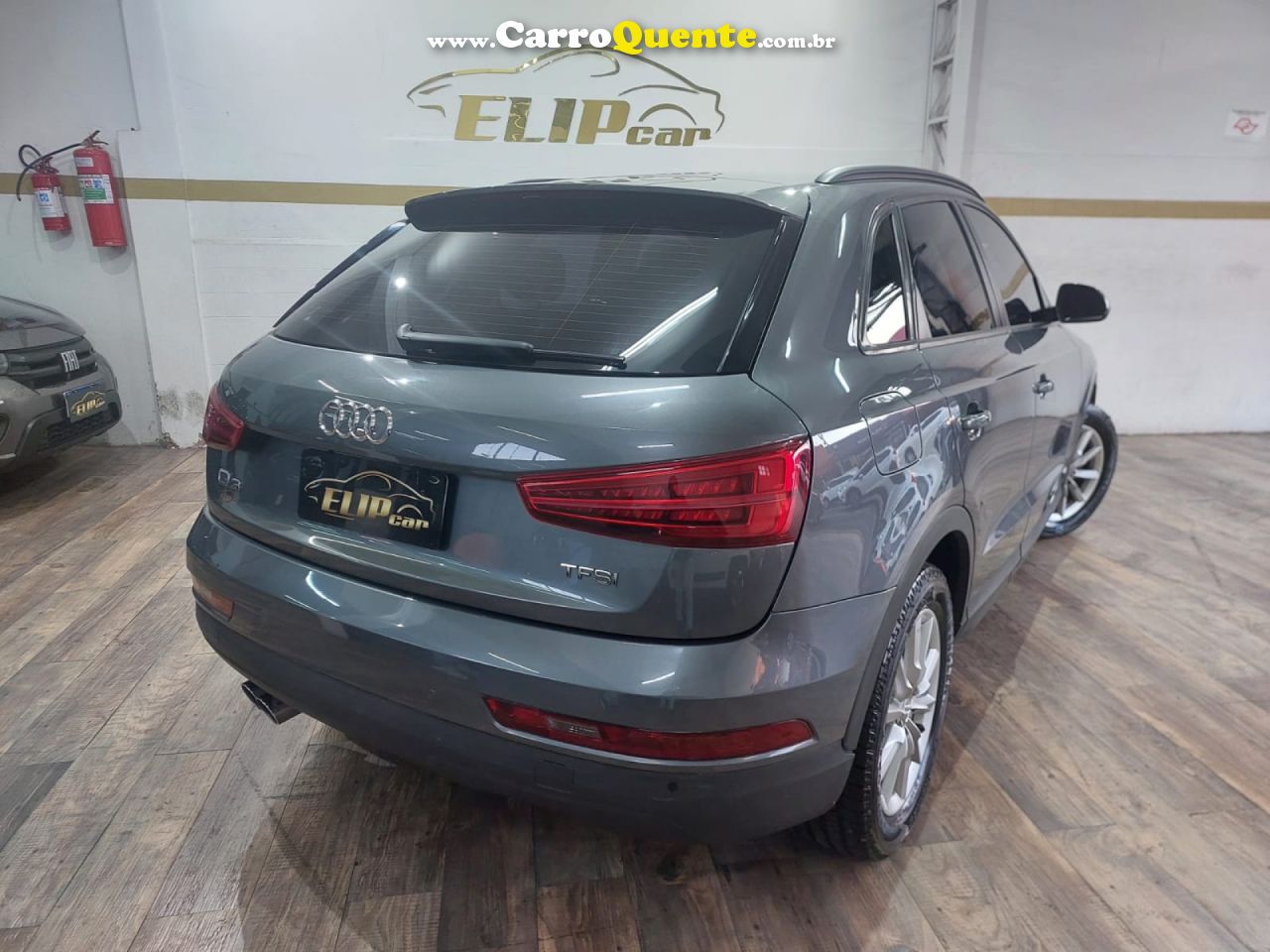 AUDI   Q3 1.4 TFSITFSI FLEX S-TRONIC 5P   CINZA 2017 1.4 GASOLINA - Loja