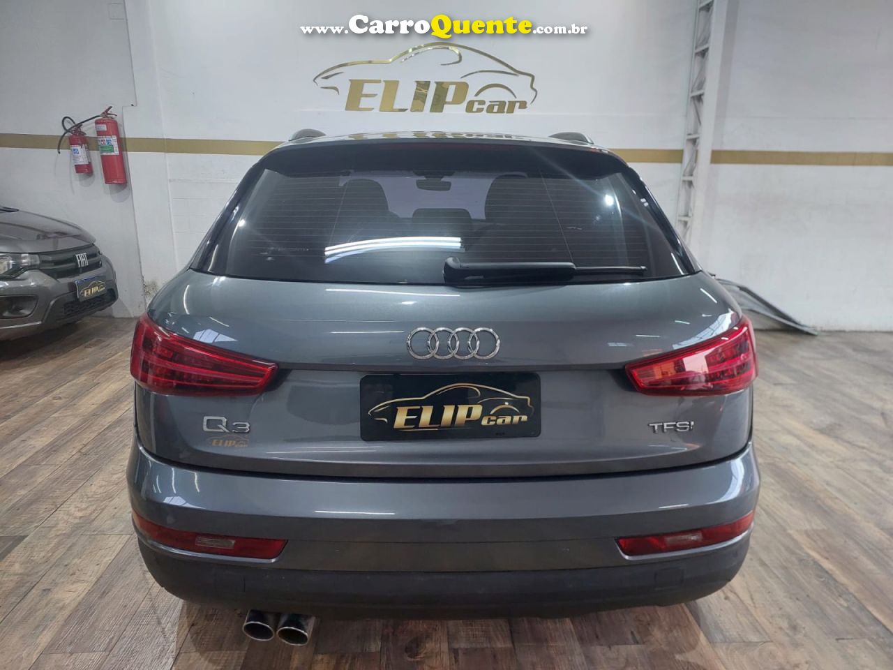 AUDI   Q3 1.4 TFSITFSI FLEX S-TRONIC 5P   CINZA 2017 1.4 GASOLINA - Loja