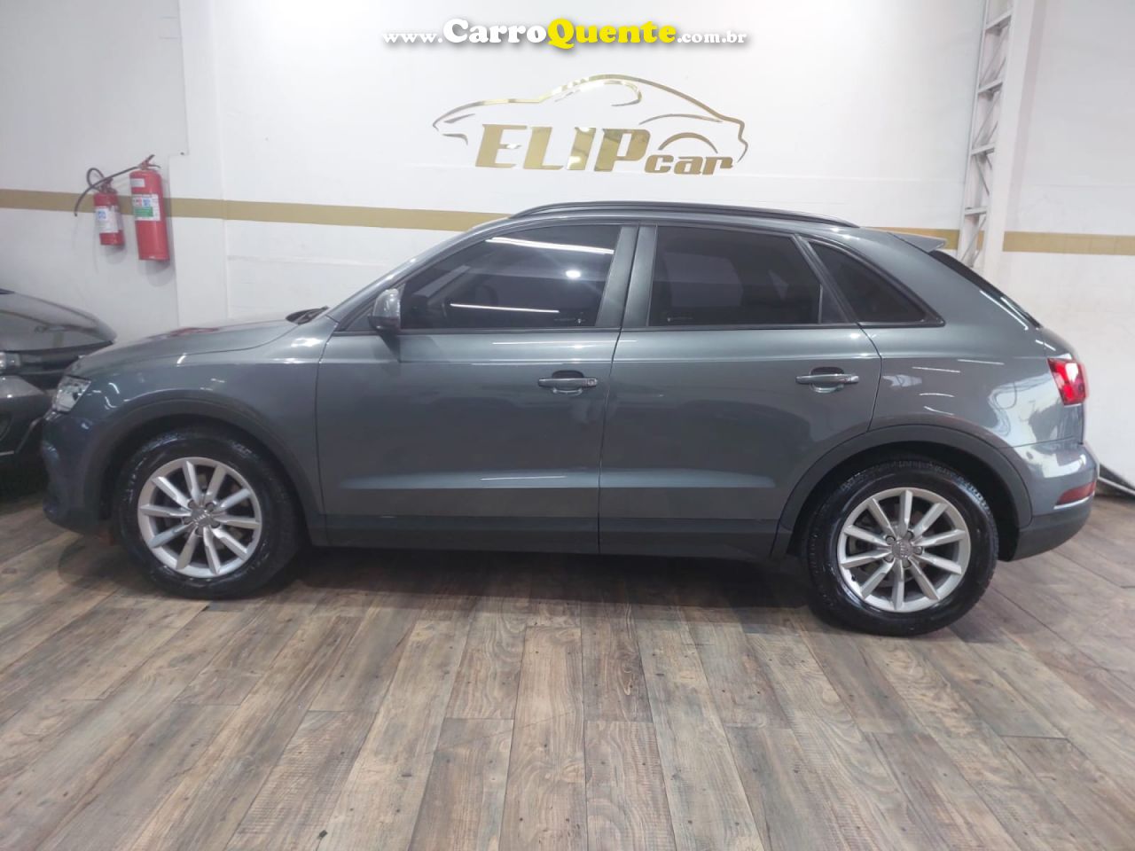 AUDI   Q3 1.4 TFSITFSI FLEX S-TRONIC 5P   CINZA 2017 1.4 GASOLINA - Loja