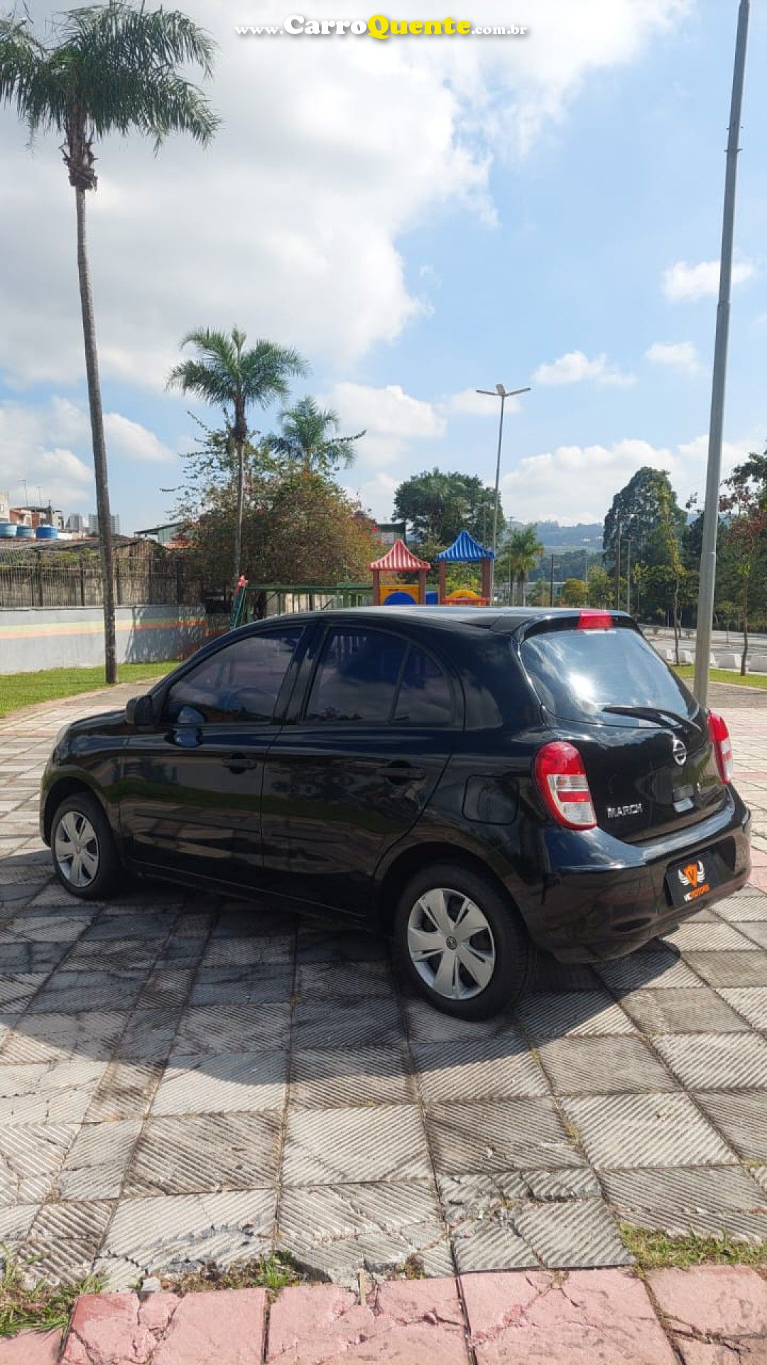 NISSAN   MARCH 1.0 16V FLEX FUEL 5P   PRETO 2015 1.0 FLEX - Loja